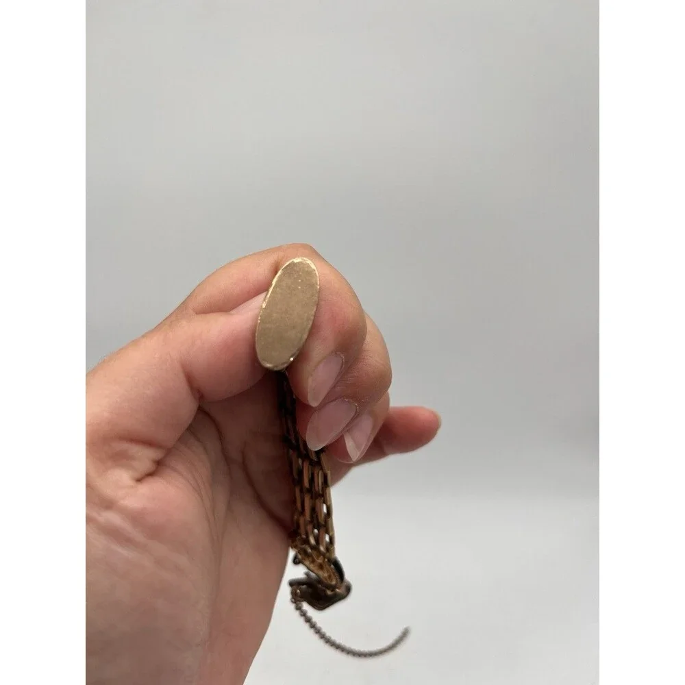 VINTAGE ANTIQUE WATCH CHAIN / FOB Gold Filled